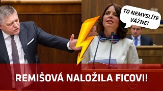 Remišová Ficovi nič NEDAROVALA [upl. by Guibert851]