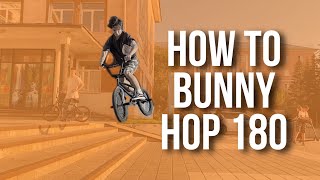 Как сделать ванети на bmx  How to bunny hop 180 [upl. by Sulihpoeht]