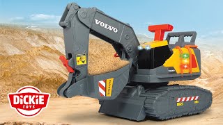 Dickie Toys x Volvo CE  Bagger mit Gewichtserkennung [upl. by Rachelle]