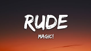 MAGIC  Rude Lyrics [upl. by Okoyk629]