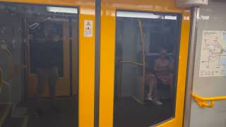 Sydney Trains Tangara T61  T62 With New A Set Style Doors at Central Platform 25 [upl. by Svirad]