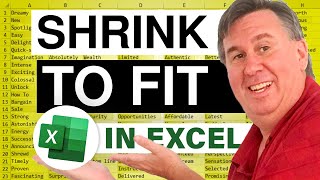 Excel  Quick Tip How to Fit Large Numbers in Excel Columns Without Adjusting Width  Episode 345 [upl. by Karlis982]