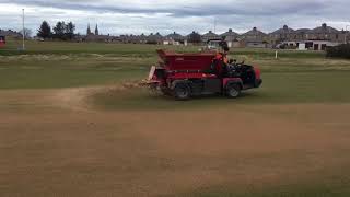 Toro ProPass 200 Perfect Coverage When Topdressing [upl. by Dareece221]