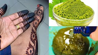 sida an uqaso cilan badow ah iyo sharoto fudud how I mix dark natural henna [upl. by Emaj]