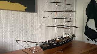 Cutty sark 196 scale part 5 [upl. by Fitzgerald]