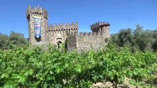 Exploring Castello di Amorosa Vinyard Calistoga California [upl. by Lig28]