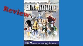 Final Fantasy IX Strategy Guide Review BradyGames  BawesomeBurf [upl. by Nylirehc]