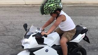 KIDS RIDE ON Motorcycle BMW K1300S [upl. by Camp]