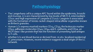 Lecture37 Langerhans cell histiocytosis Rooks chapter 136 [upl. by Dnomhcir]