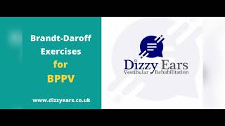 BrandtDaroff Exercises For Vertigo BPPV Inner Ear Dizziness [upl. by Eaned684]