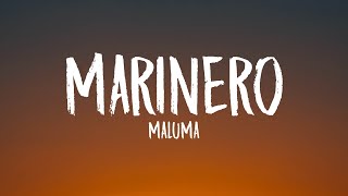 Maluma  Marinero LetraLyrics [upl. by Enirak]