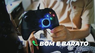 SEM ERRO O melhor CONTROLE BARATO para PC [upl. by Oemac]