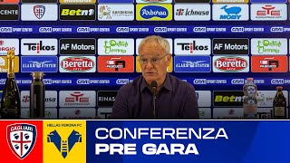 CAGLIARI  VERONA  RANIERI IN CONFERENZA STAMPA  PRE GARA SERIE A TIM [upl. by Korff]