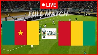 🔴LIVE Cameron vs Guinea  Africa Cup of Nations 2024 Full Match Today Highlight amp Goals [upl. by Eachelle519]