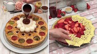 CEST LE PRINTEMPS 🍏 5 tartes aux fruits délicieuses pour le dessert [upl. by Yesdnil87]