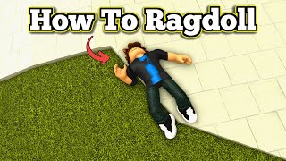 How to Ragdoll in Redcliff City Rp Roblox  Full Guide [upl. by Yerggoeg]