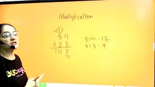 Double digit multiplication [upl. by Meeka]