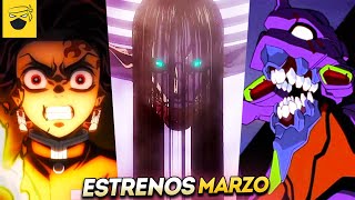 ESTRENOS ANIME MARZO 2023 NETFLIX Crunchyroll Animeflv xd y más [upl. by Levania717]