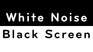 10 Hours of White Noise with Black Screen  Perfect for Sleep Study and Relaxation [upl. by Ru]