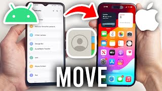 How To Transfer Contacts From Android Phone To iPhone  Full Guide [upl. by Auqenes]