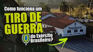 Como funciona um Tiro de Guerra do Exército Brasileiro [upl. by Felicie]