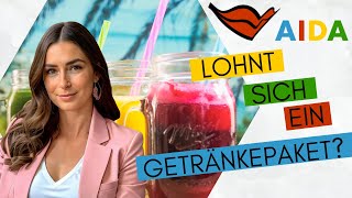 AIDA Lohnt sich ein Getränkepaket  Denise Darleen [upl. by Nylrebma]