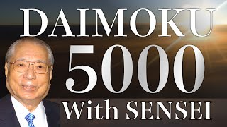 DAIMOKU 5000 times with Ikeda sensei 120min【Daimoku SGI Nam myoho renge kyo】 [upl. by Werd862]