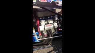 410 900 HP sprint car idle [upl. by Courtenay289]