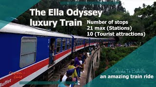 Ella Odyssey Special Train  The latest tourist special train introduced by Sri Lanka Railways [upl. by Darom791]