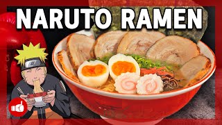 Make the RAMEN From Naruto  Tonkotsu Ramen Recipe [upl. by Layap]