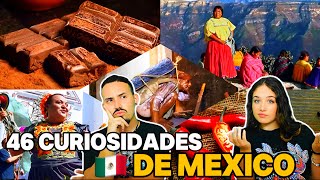 46 Curiosidades de MEXICO 🇲🇽 Quedamos IMPACTADOS 🤯 [upl. by Anitak]