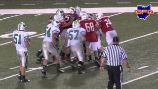 20130927  HS Football Highlights  Celina at Wapakoneta [upl. by Ynettirb]