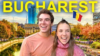 First Time in ROMANIA 🇷🇴 not what we expected  Bucharest Vlog [upl. by Enelyw]