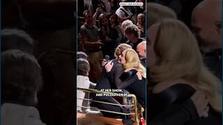 Adele pauses her concert to hug Céline Dion in the crowd [upl. by Alvis446]