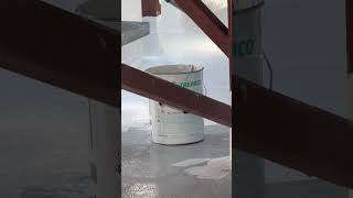 Silicone Roofing System over Tpo  Tremco Products roofing roofcoating comedy comedian [upl. by Parsaye379]