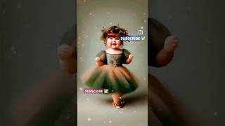 A little girl dancing💃 shorts ai tiktok baby [upl. by Fineman]