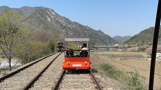 South Korea 2024  Part 2  Chuncheon Samaksan Cable Car  Gapyeong Rail Park [upl. by Aciram]