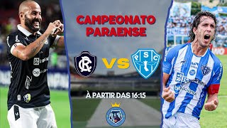 PAYSANDU 1 X 1 REMO  AO VIVO  FINAL DO CAMPEONATO PARAENSE 2024 [upl. by Inavihs]