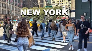 New York City Virtual Walking Tour  Midtown Manhattan 4K NYC Walk  Hudson Yards amp Midtown West [upl. by Hanna]