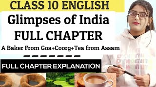 Glimpses of India Class 10Glimpses of India Class 10 EnglishGlimpses of India Full Chapter [upl. by Freddie]