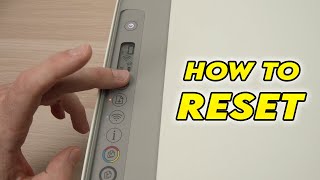 HP Deskjet 2700e 2752e 2710e Printer  How to Reset amp Restore [upl. by Yajiv]