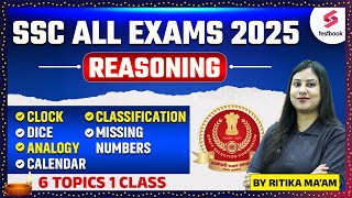 Reasoning Important Topic for SSC Exams 202425  by Ritika Maam [upl. by Noah]