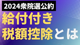 【税】給付付き税額控除とは何か 消費税還付制度 衆議院選挙 [upl. by Farmann]