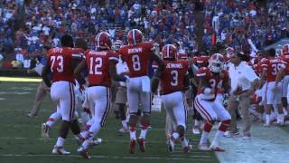 Blocked Punt Florida vs Louisiana [upl. by Ilellan]