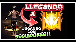 🔴SUBIENDO DE RANGO EN BR CLASIFICATORIA 🔴FREE FIRE DIRECTO DE FREE FIRE 🔴 [upl. by Abbot]