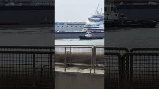 Meyer Werft Papenburg nature trend hochwasser viralvideo [upl. by Etnoved]