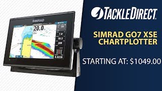 Simrad GO7 XSR Chartplotter at TackleDirect [upl. by Eidoj]