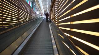 Sweden Stockholm Haninge Centrum 4X escalator  KONE elevator ride [upl. by Suivatnad]