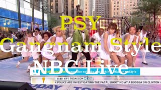 PSY  Gangnam Style NBC Live [upl. by Karon]