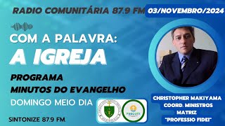 Com a Palavra A Igreja Christopher Makiyama Coord Ministros Matriz Profesio Fidei [upl. by Atnes]